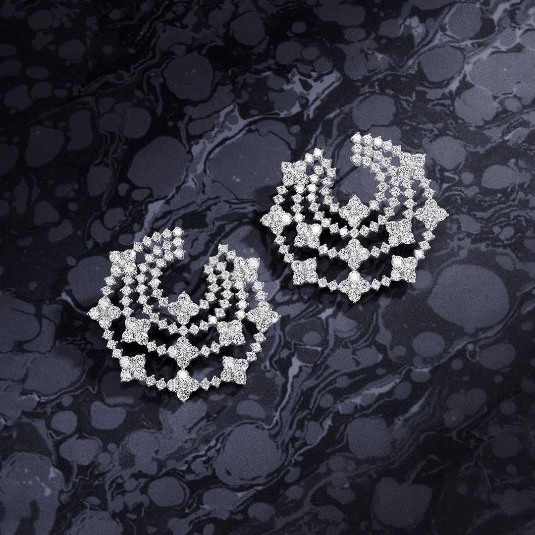 APM Monaco Diamond Stud Earrings